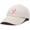 imageBe Mine Valentines Day Candy Hat Womens Embroidered Baseball CapBeige