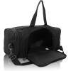 imageDALIX 17quot Blank Duffle Bag Duffel Bag Travel Size Sports Durable Gym BagBlack