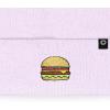 imageDALIX Embroidered Cheeseburger Beanie Cap Cuffed Knit Hat Men WomenLavender