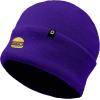 imageDALIX Embroidered Cheeseburger Beanie Cap Cuffed Knit Hat Men WomenPurple