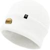 imageDALIX Embroidered Cheeseburger Beanie Cap Cuffed Knit Hat Men WomenWhite
