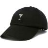 imageDALIX Martini Embroidered Cap Cotton Baseball Cute Cool Dad Hat WomensBlack