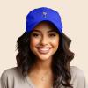 imageDALIX Martini Embroidered Cap Cotton Baseball Cute Cool Dad Hat WomensRoyal Blue