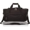 imageDALIX Signature Travel or Gym Duffle Bag in Black Gray Navy Blue RedBlack