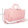 imageDALIX Signature Travel or Gym Duffle Bag in Black Gray Navy Blue RedPink