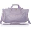 imageDALIX Signature Travel or Gym Duffle Bag in Black Gray Navy Blue RedPurple