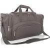 imageDALIX Signature Travel or Gym Duffle Bag in Black Gray Navy Blue RedGray