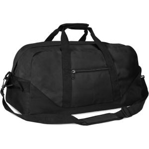 image21quot Large Duffle Bag with Adjustable StrapBlack