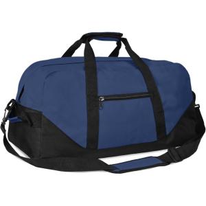 image21quot Large Duffle Bag with Adjustable StrapNavy Blue