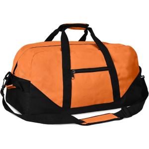 image21quot Large Duffle Bag with Adjustable StrapOrange