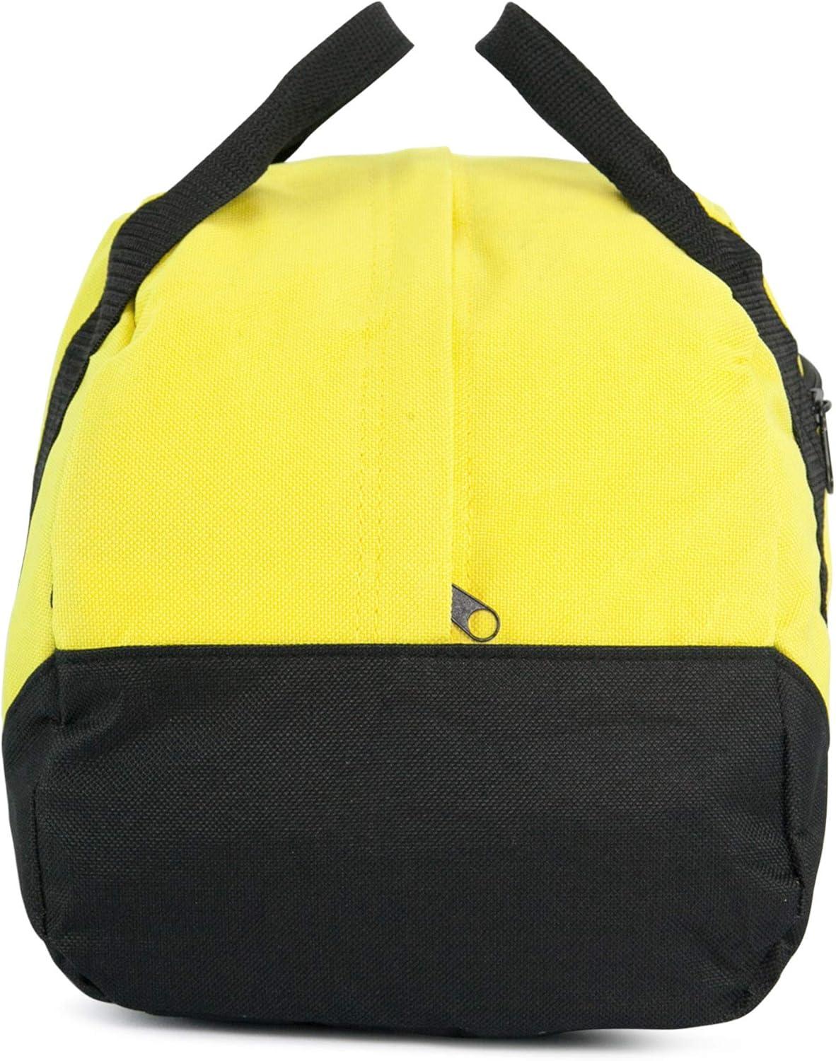 image12quot Mini Two Tone Duffle BagYellow