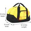 image12quot Mini Two Tone Duffle BagYellow