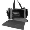 imageDALIX 17quot Duffle Bag Dual Front Mesh Pockets Black Gold Gray Dark Green Navy Blue Maroon Royal Blue Orange Pink Purple Red WhiteGray