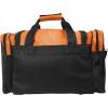 imageDALIX 17quot Duffle Bag Dual Front Mesh Pockets Black Gold Gray Dark Green Navy Blue Maroon Royal Blue Orange Pink Purple Red WhiteOrange