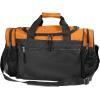 imageDALIX 17quot Duffle Bag Dual Front Mesh Pockets Black Gold Gray Dark Green Navy Blue Maroon Royal Blue Orange Pink Purple Red WhiteOrange