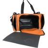 imageDALIX 17quot Duffle Bag Dual Front Mesh Pockets Black Gold Gray Dark Green Navy Blue Maroon Royal Blue Orange Pink Purple Red WhiteOrange