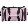 imageDALIX 17quot Duffle Bag Dual Front Mesh Pockets Black Gold Gray Dark Green Navy Blue Maroon Royal Blue Orange Pink Purple Red WhitePink