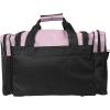 imageDALIX 17quot Duffle Bag Dual Front Mesh Pockets Black Gold Gray Dark Green Navy Blue Maroon Royal Blue Orange Pink Purple Red WhitePink