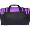 imageDALIX 17quot Duffle Bag Dual Front Mesh Pockets Black Gold Gray Dark Green Navy Blue Maroon Royal Blue Orange Pink Purple Red WhitePurple