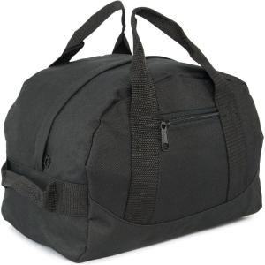 image12quot Mini Two Tone Duffle BagBlack