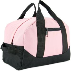image12quot Mini Two Tone Duffle BagPink