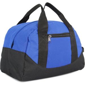 image12quot Mini Two Tone Duffle BagRoyal Blue