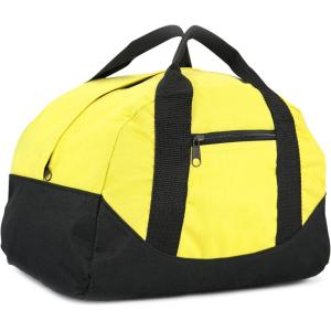 image12quot Mini Two Tone Duffle BagYellow