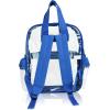 imageDALIX Clear Backpack Bags Smooth Plastic Transparent See Through Turtle GreenRoyal Blue