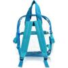 imageDALIX Clear Backpack Bags Smooth Plastic Transparent See Through Turtle GreenTeal