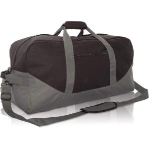 imageDALIX 25quot Big Adventure Large Gym Sports Duffle Bag Black Grey Navy Blue Red CamoBlackGray
