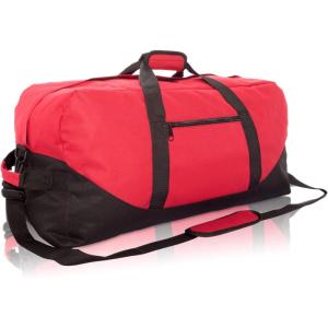 imageDALIX 25quot Big Adventure Large Gym Sports Duffle Bag Black Grey Navy Blue Red CamoRed