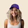 imageDALIX Palm Tree Embroidered Dad Cap Cotton Baseball Cap WomenPurple