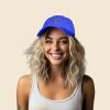 imageDALIX Palm Tree Embroidered Dad Cap Cotton Baseball Cap WomenRoyal Blue