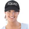 imageDALIX Bachelorette Party Bride Hats Tribe Squad Baseball Cotton CapsSquadblack