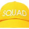 imageDALIX Bachelorette Party Bride Hats Tribe Squad Baseball Cotton CapsSquadgold