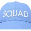 imageDALIX Bachelorette Party Bride Hats Tribe Squad Baseball Cotton CapsSquadlight Blue