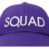 imageDALIX Bachelorette Party Bride Hats Tribe Squad Baseball Cotton CapsSquadpurple