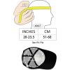 imageDALIX Trucker Hat Mesh Cap 6 Pack Half Dozen BulkBlack White