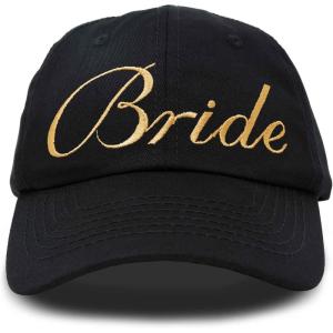 imageDALIX Bachelorette Party Bride Hats Tribe Squad Baseball Cotton CapsBlack