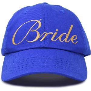 imageDALIX Bachelorette Party Bride Hats Tribe Squad Baseball Cotton CapsRoyal Blue