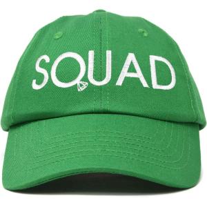 imageDALIX Bachelorette Party Bride Hats Tribe Squad Baseball Cotton CapsSquadkelly Green