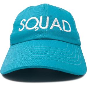 imageDALIX Bachelorette Party Bride Hats Tribe Squad Baseball Cotton CapsSquadteal