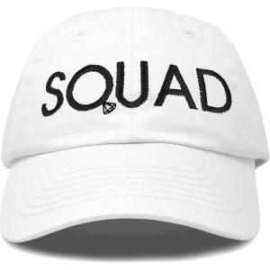 imageDALIX Bachelorette Party Bride Hats Tribe Squad Baseball Cotton CapsSquadwhite Black