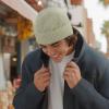 imageDALIX Knit Watch Cap Beanie Men Women Winter Cuffed Fisherman Hat Cold Weather Stretch Fit Soft AcrylicBeige