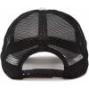imageDALIX unisexadult mens TruckerBlackgray