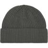 imageDALIX Knit Watch Cap Beanie Men Women Winter Cuffed Fisherman Hat Cold Weather Stretch Fit Soft AcrylicAsphalt Gray