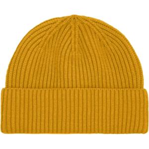 imageDALIX Knit Watch Cap Beanie Men Women Winter Cuffed Fisherman Hat Cold Weather Stretch Fit Soft AcrylicMustard