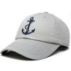 imageDALIX Anchor Hat Sailing Baseball Cap Women Beach Gift Boating YachtGray