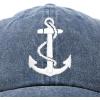 imageDALIX Anchor Hat Sailing Baseball Cap Women Beach Gift Boating YachtWashed Navy Blue
