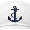 imageDALIX Anchor Hat Sailing Baseball Cap Women Beach Gift Boating YachtWhite
